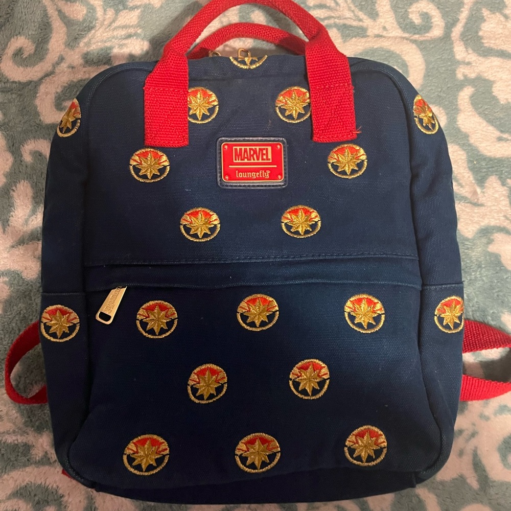 Disney Marvel X Loungefly Captain Marvel Mini Backpack